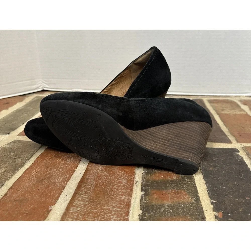Clarks indigo black