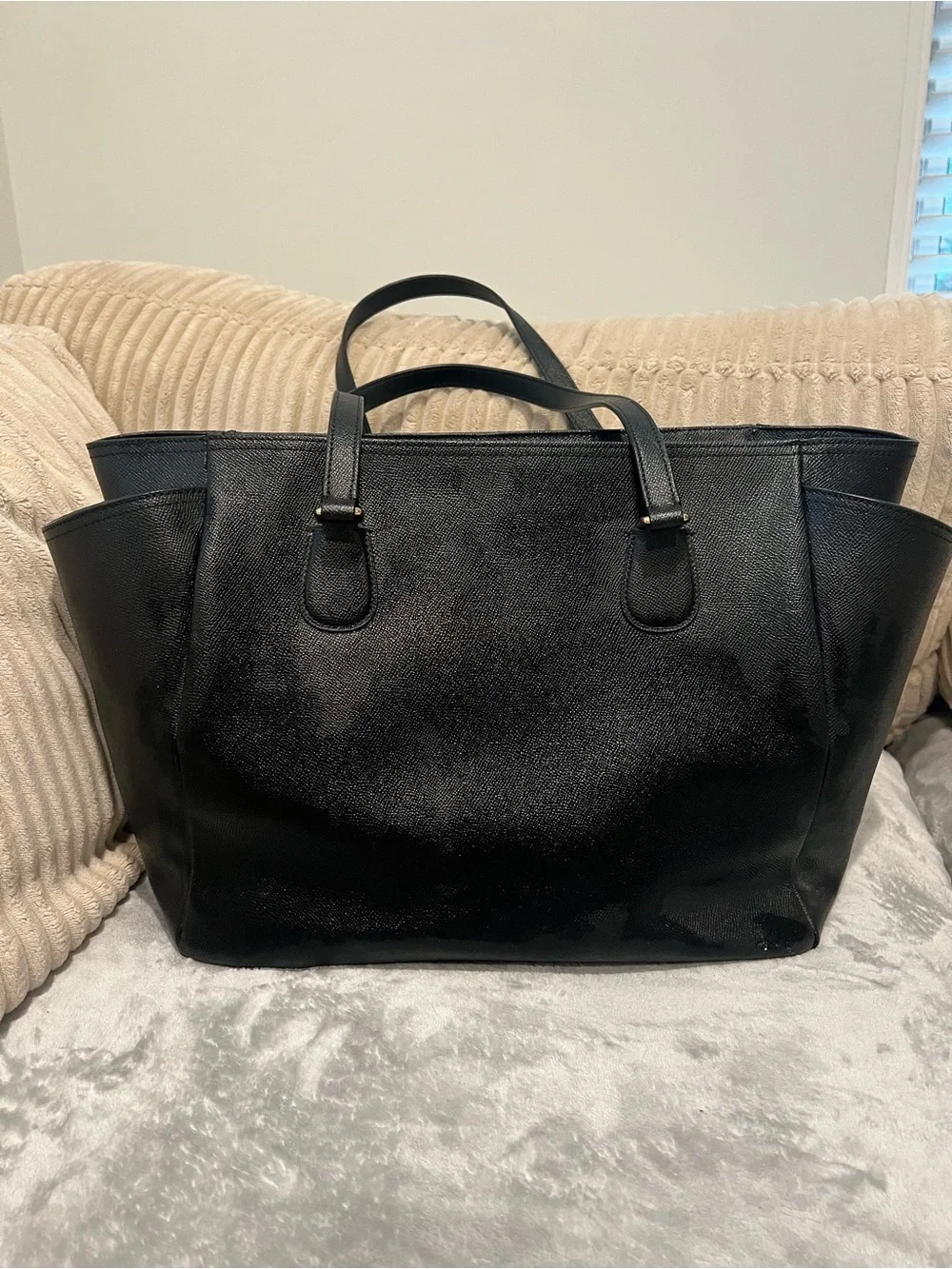 Coach baby bag