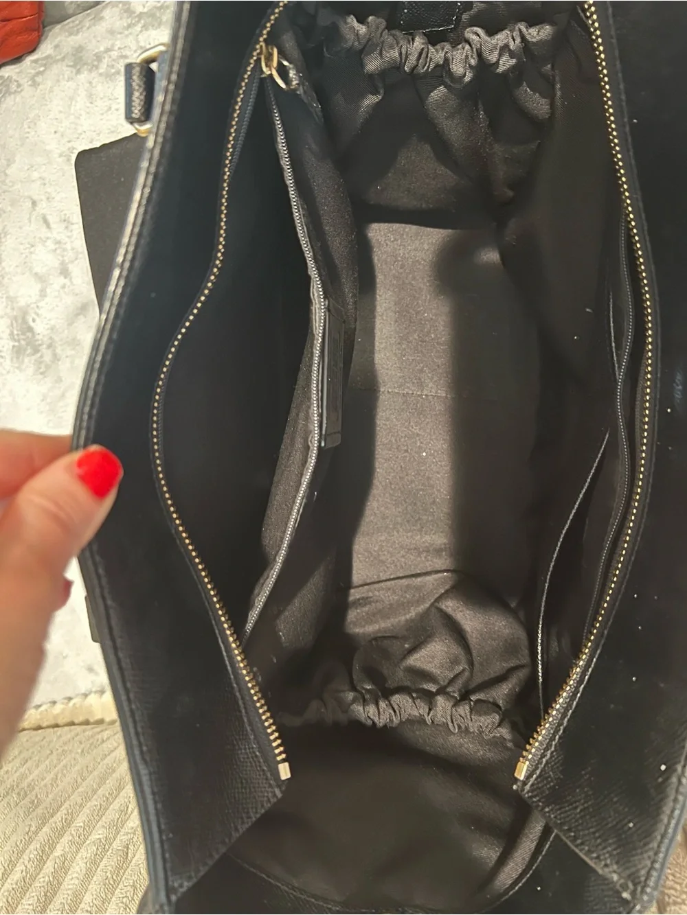 Coach baby bag