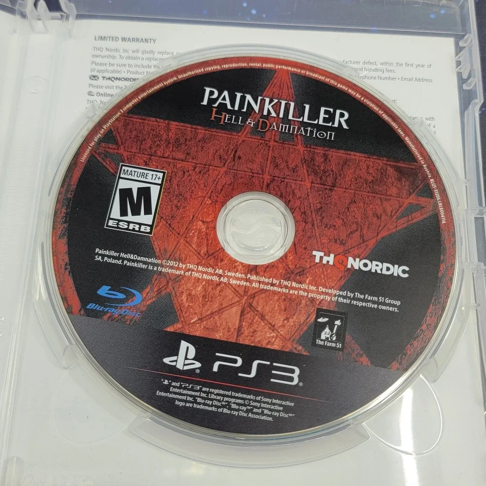 THQ Nordic painkiller hell