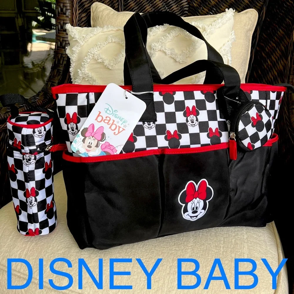 DISNEY BABY by Disney Minnie Mouse Diaper bag GIFT SET maternity