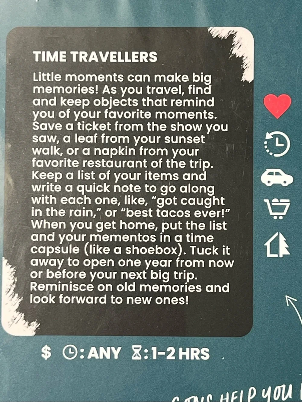 The Adventure Challenge simple teal