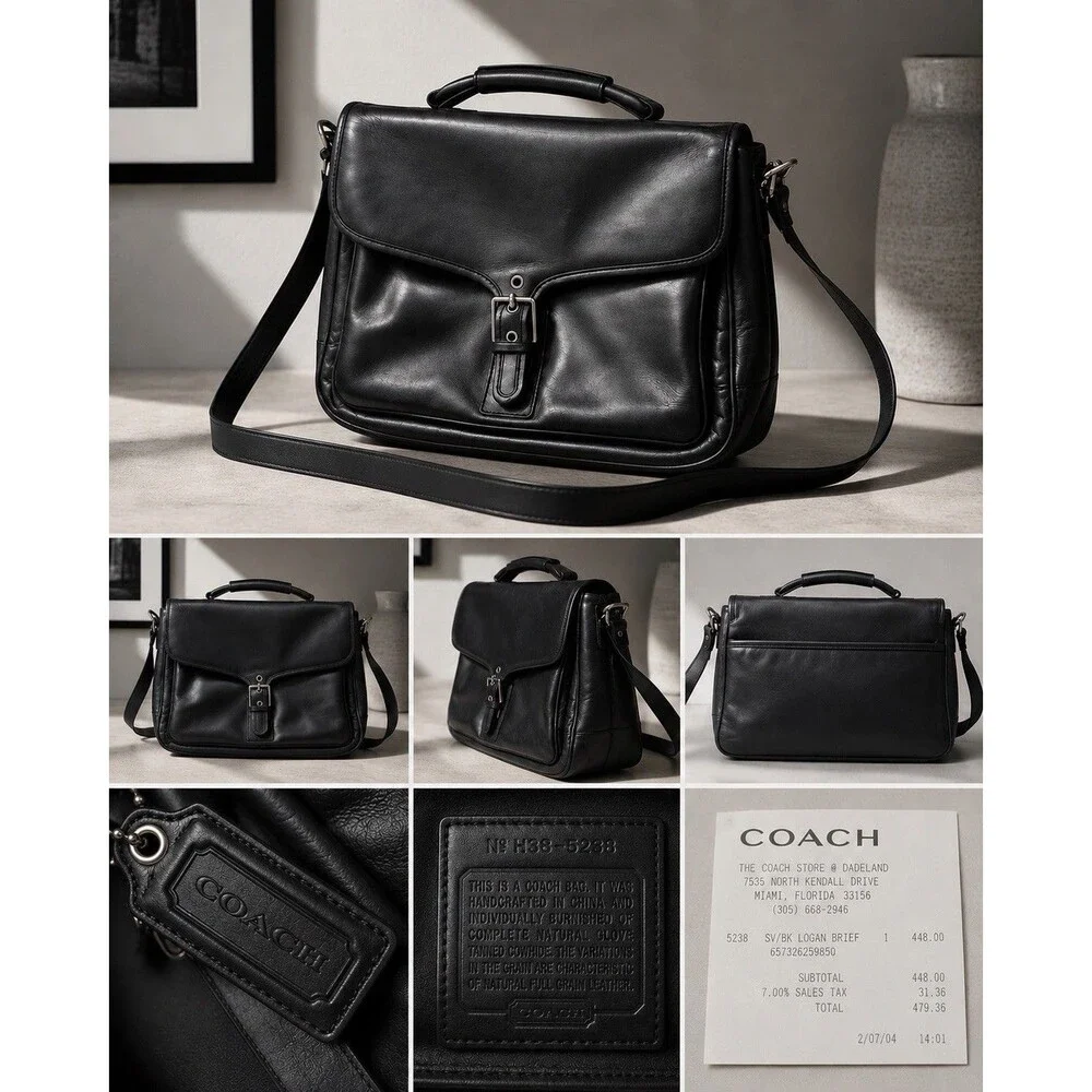 Coach measurements handle y2k