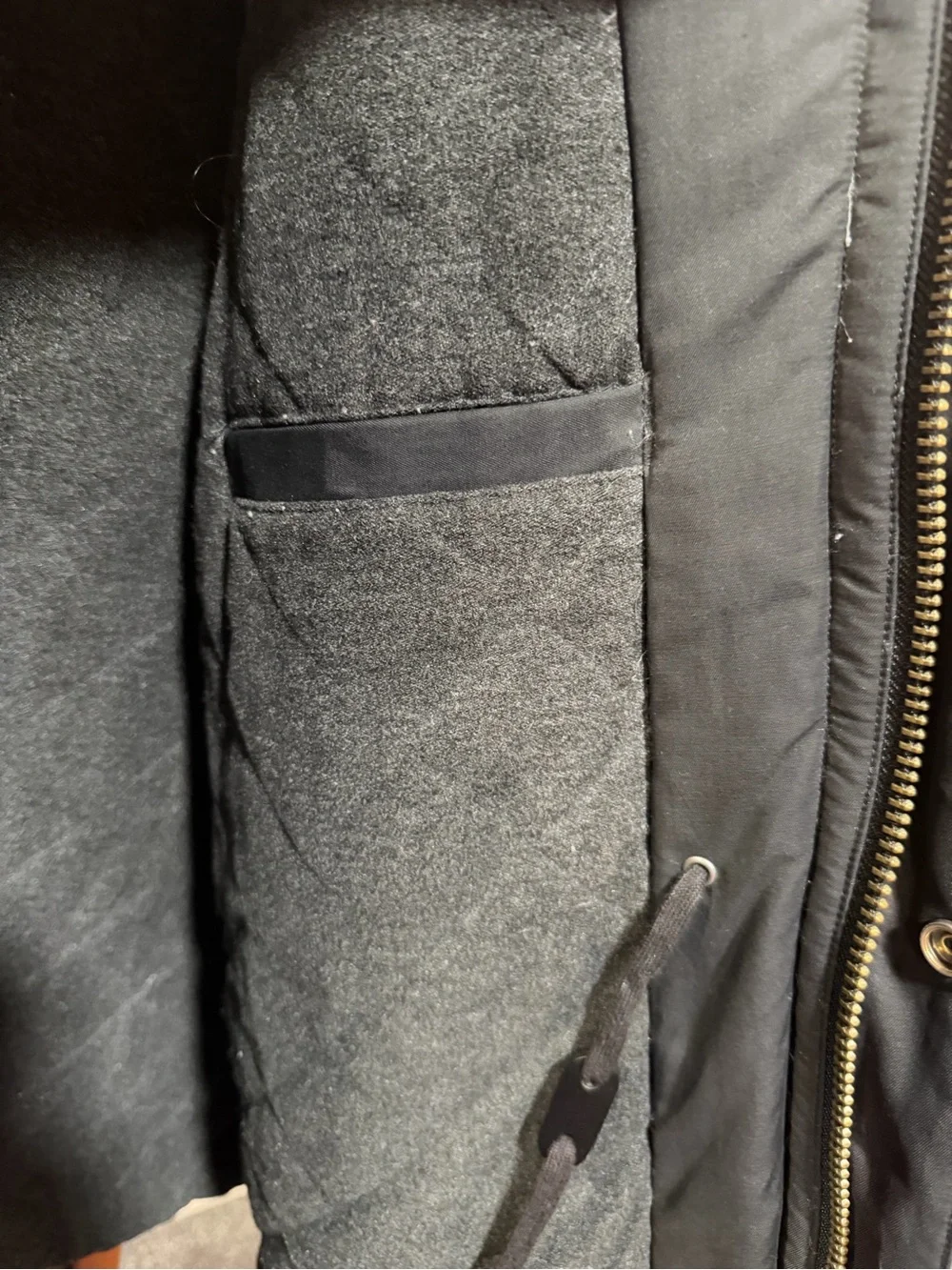 Vintage Polo Ralph Lauren Black Military Field Jacket XXL Utility Coat Lined