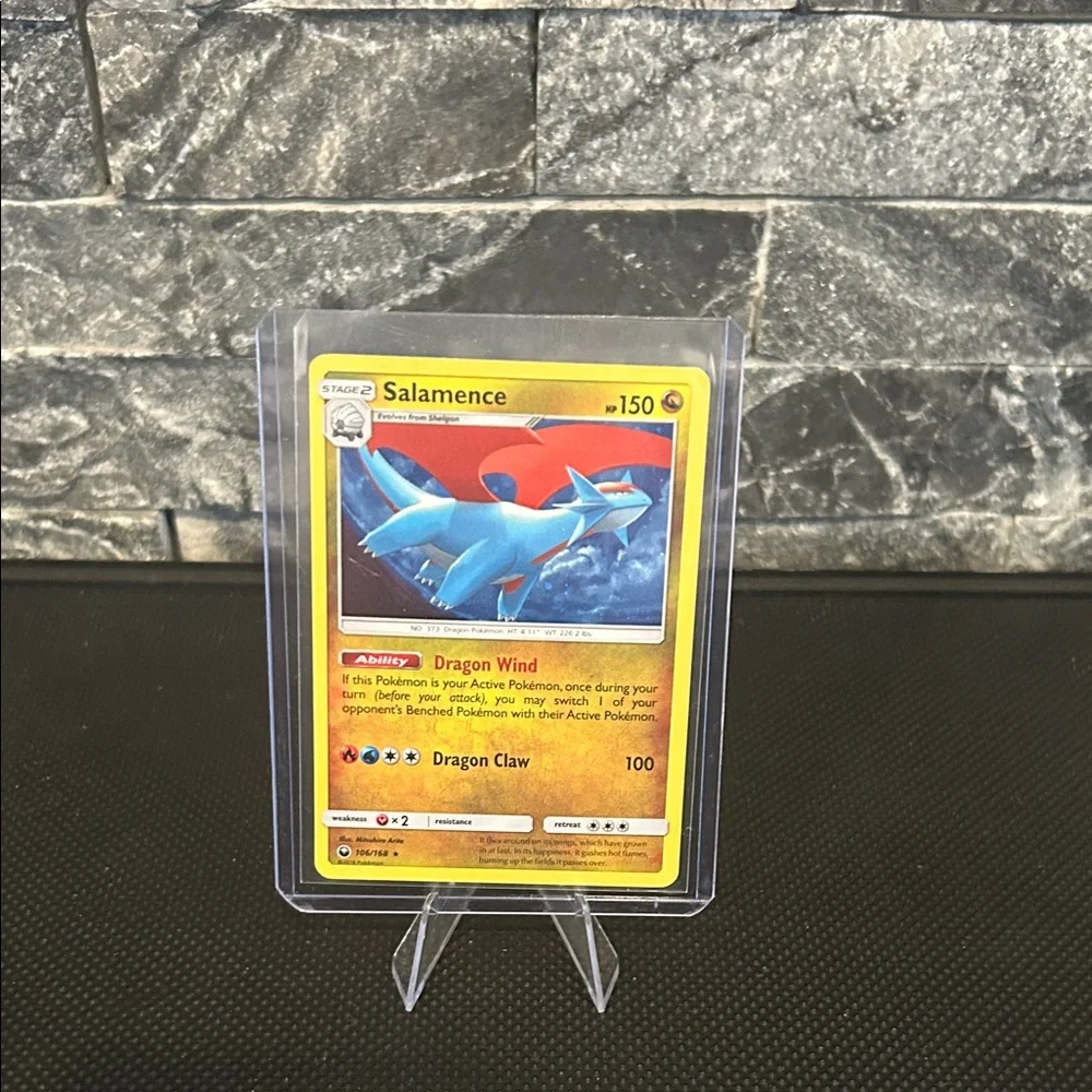 Pokemon Salamence 160/168 Cosmos Holo Rare from Celestial Storms‎ Set M/NM
