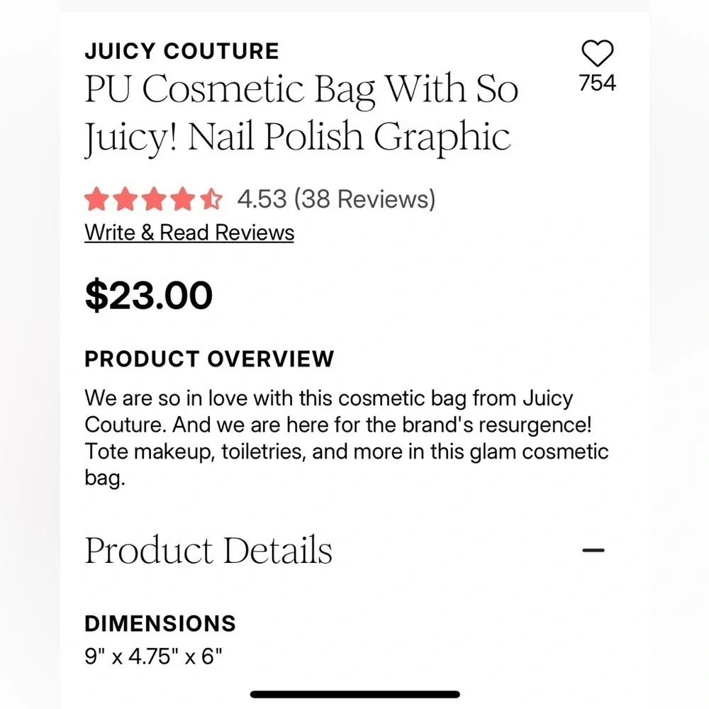 Juicy Couture this chic