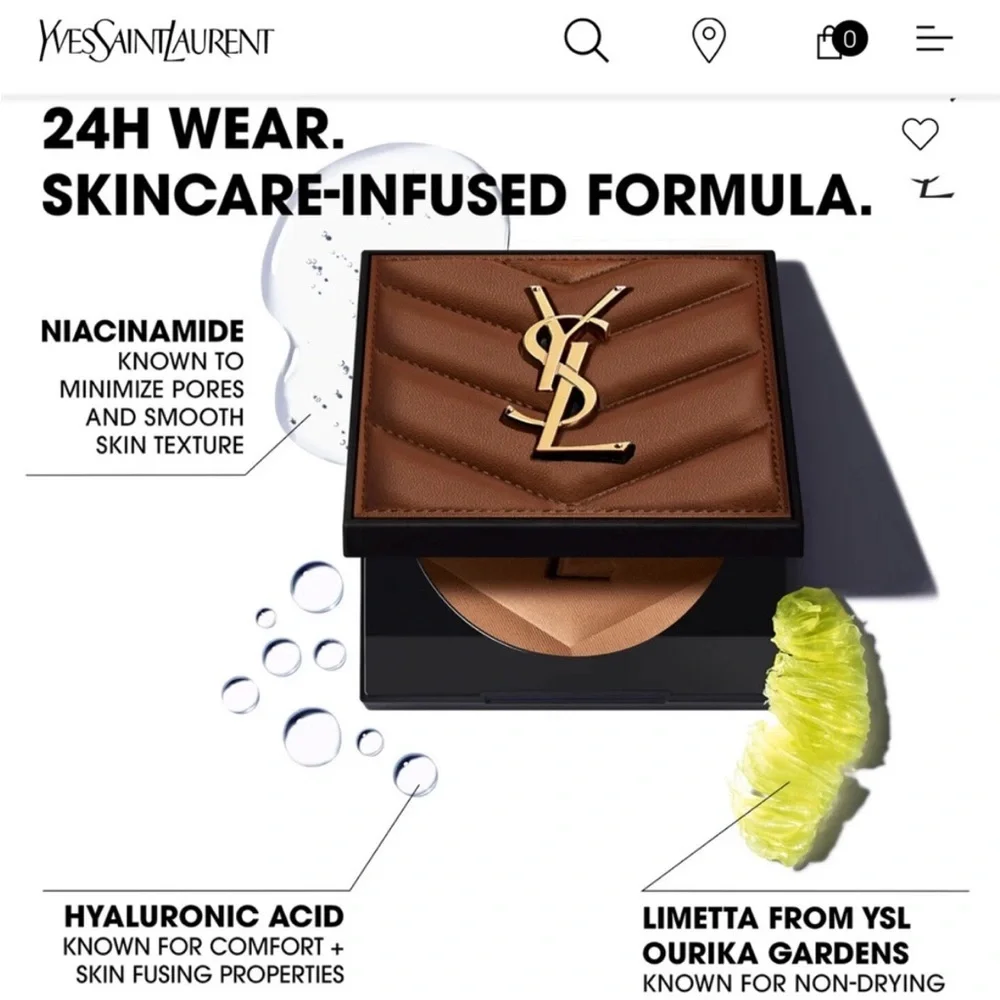 Yves Saint Laurent new luxurious