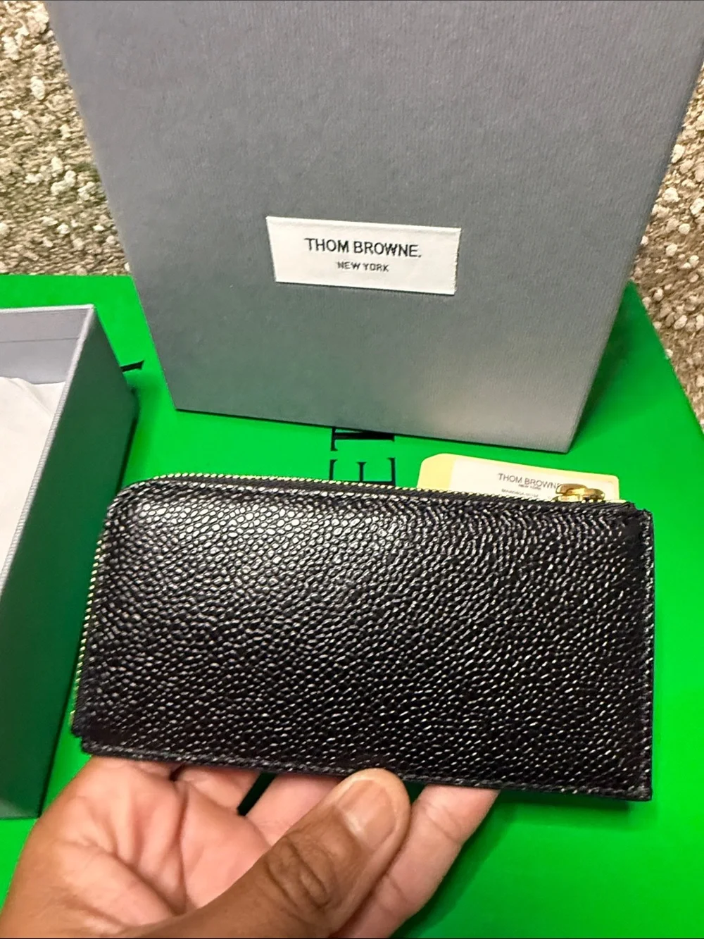 Thom Browne textured black