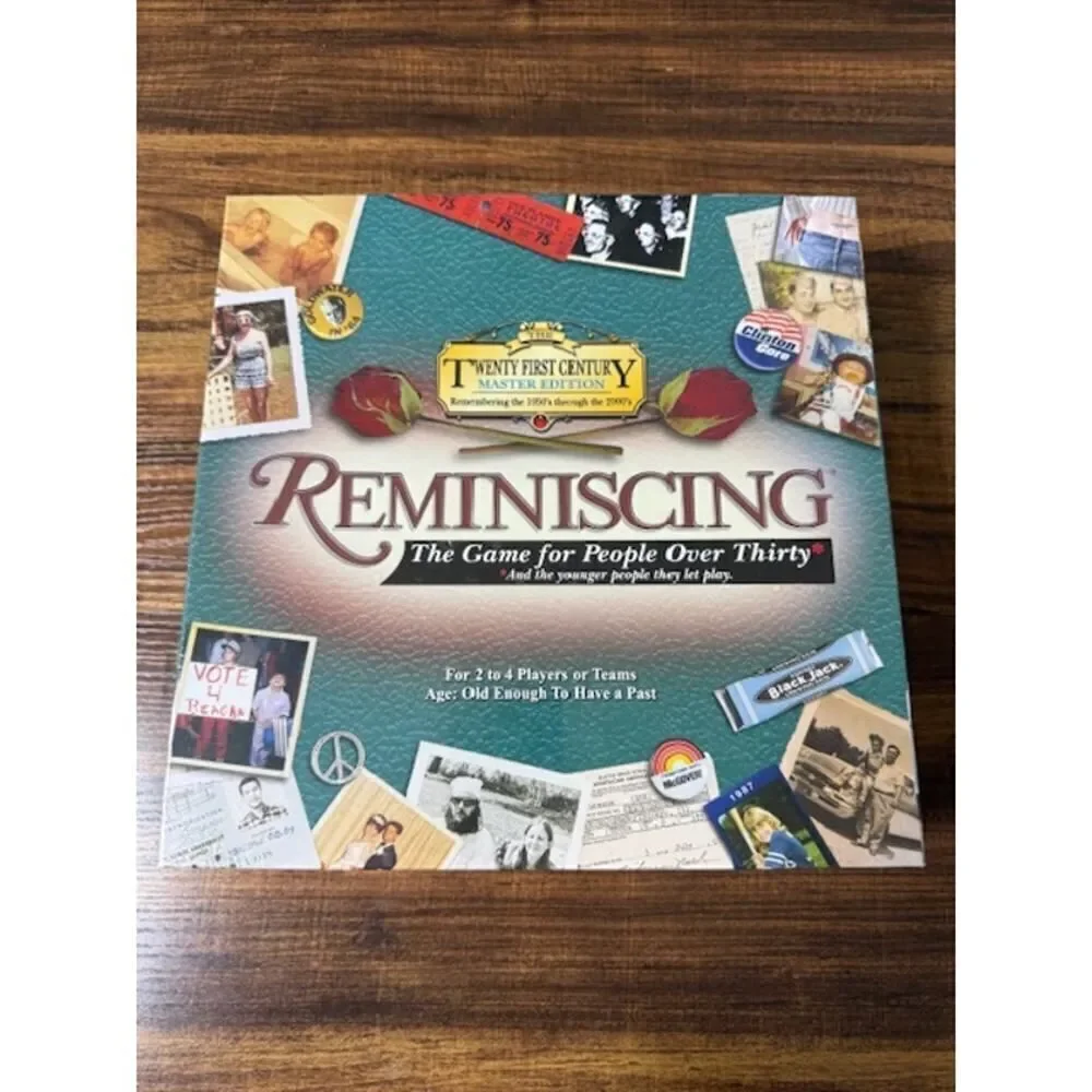 REMINISCING - 21st Century Master Edition Trivial Game - Sealed