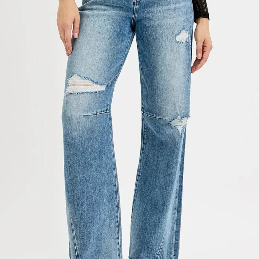 *features distressed