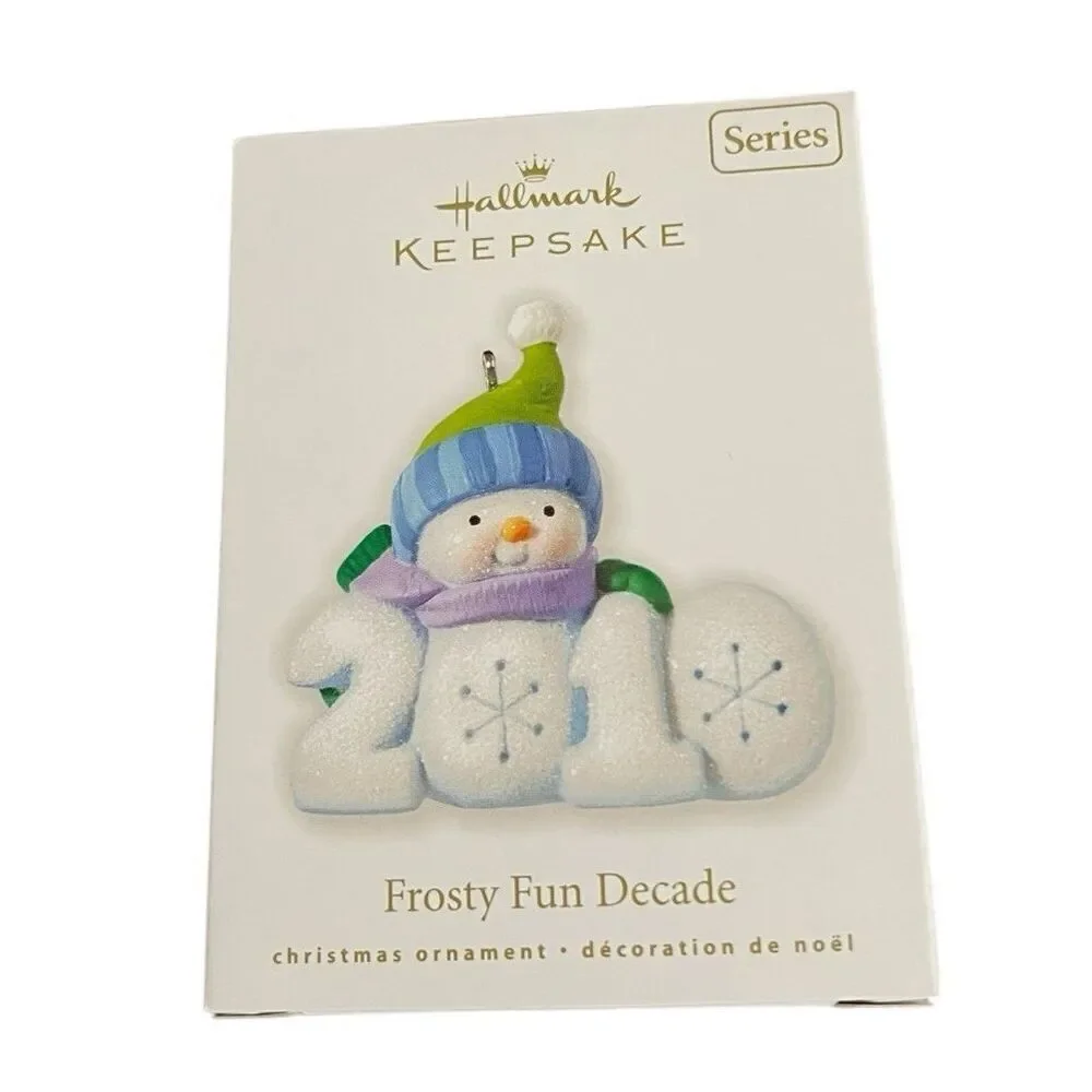 Hallmark Keepsake Frosty Fun Decade 1st in Series Ornament 2010