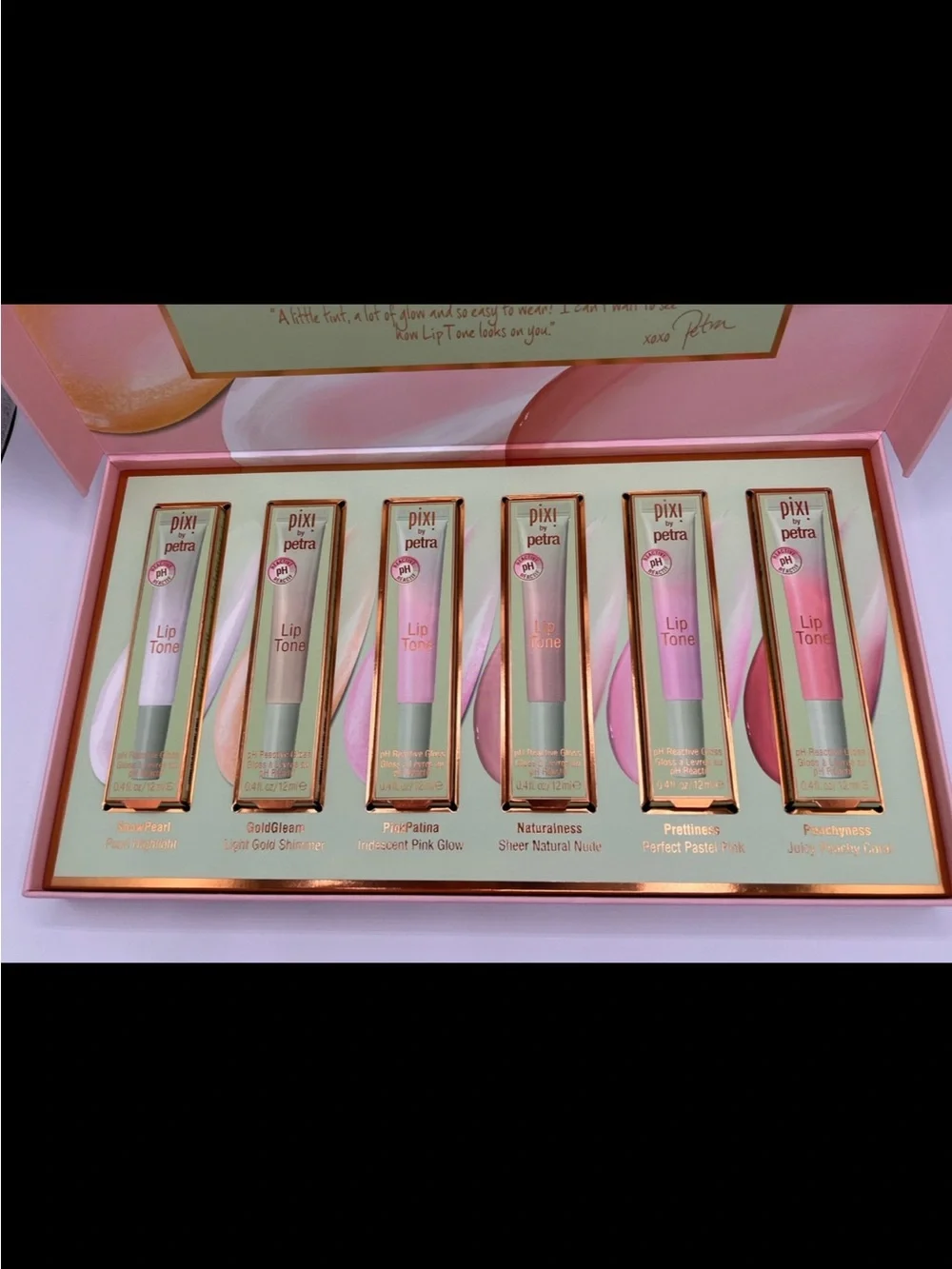 Pixi pH Reactive Lip Gloss/ LipTone Set of 6 NIB!