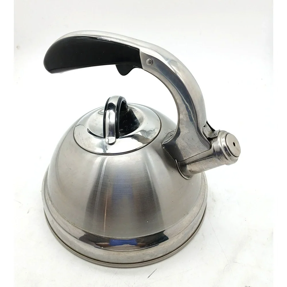 Fabrique En‎ Chine Stainless Steel Whistling Tea Kettle in Silver