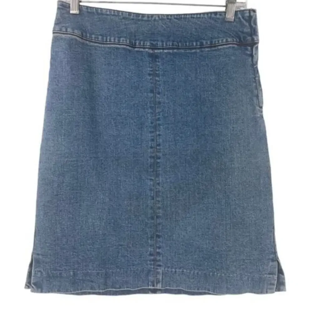 Vintage Ralph Lauren Jeans Denim Pencil Skirt Size 4