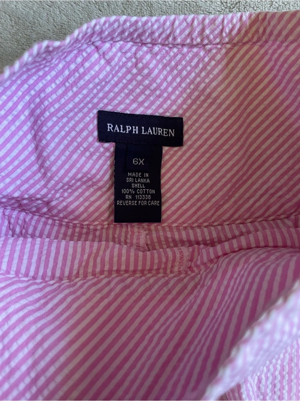 Ralph Lauren light pink