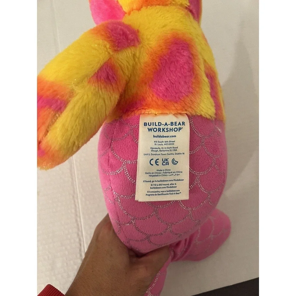 Build A Bear Mer-Cat Mermaid Plush 17
