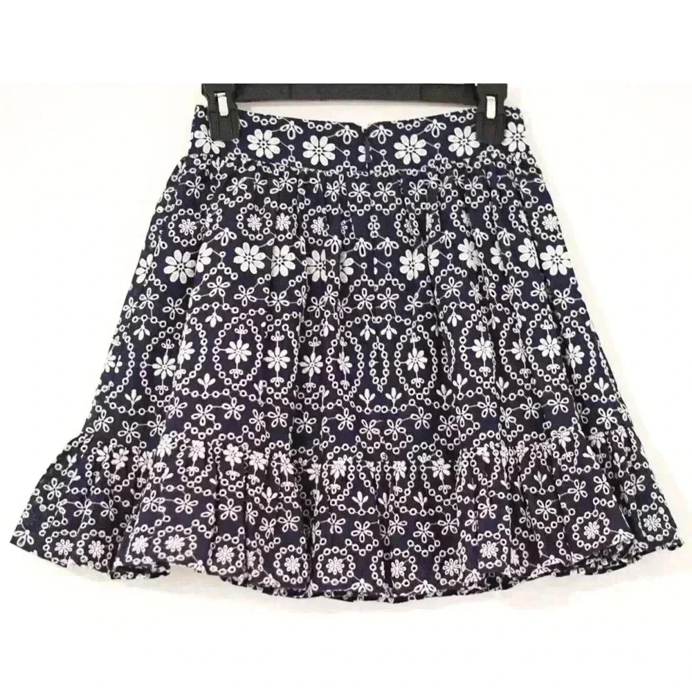 Navy Kate spade Wrap Skirt