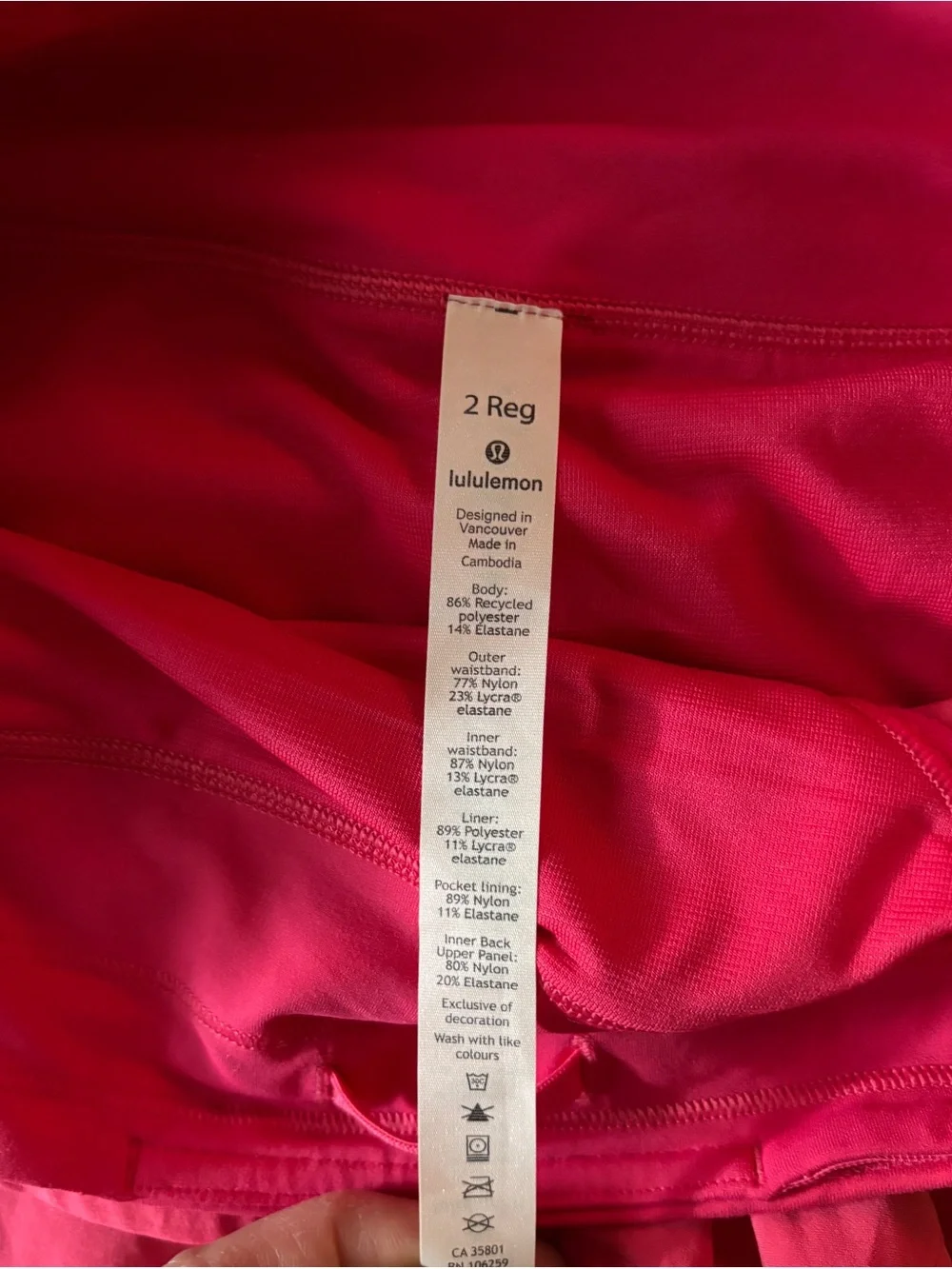 lululemon athletica Shorts Pink Women’s Size 2