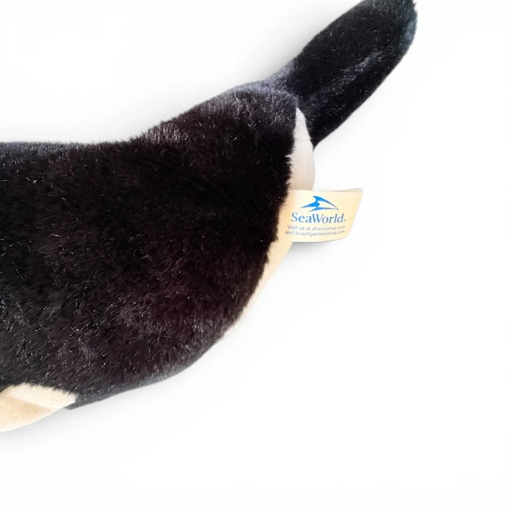 Seaworld Vintage Orca Killer Whale Shamu Plush Lot READ