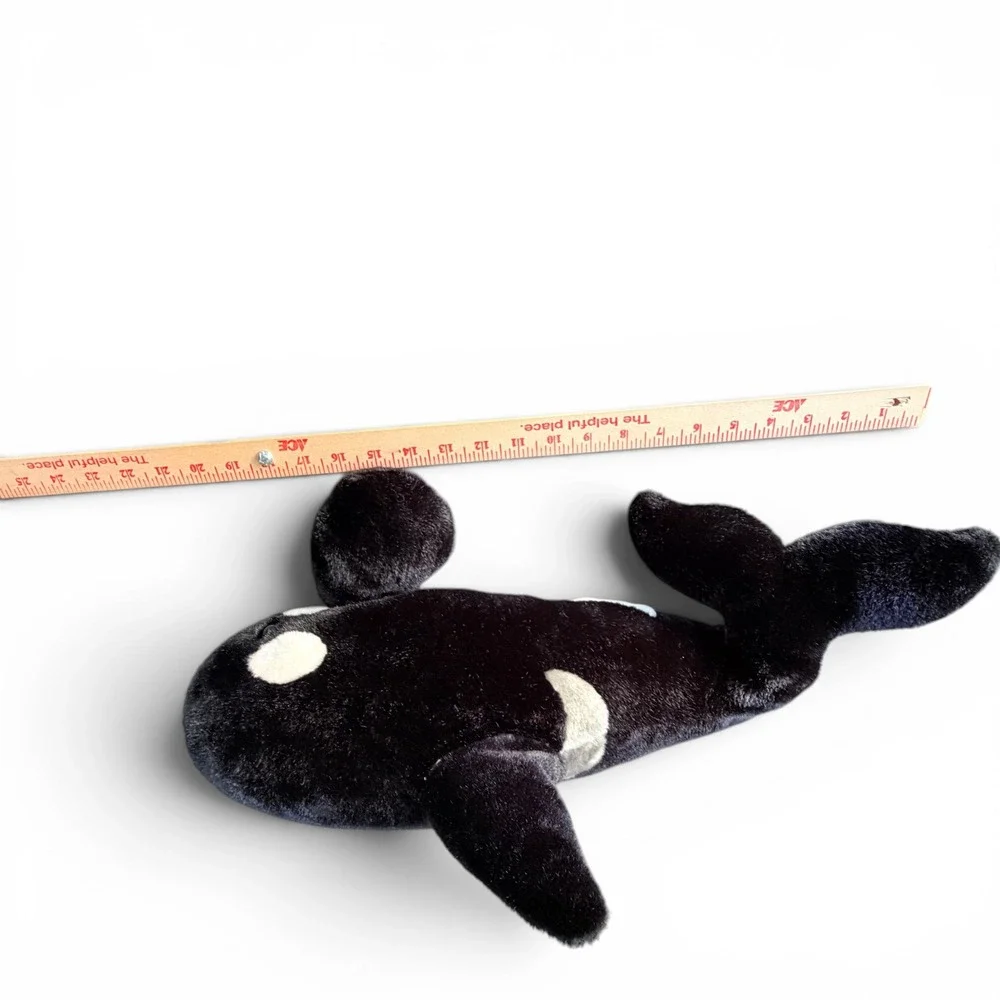Seaworld Vintage Orca Killer Whale Shamu Plush Lot READ