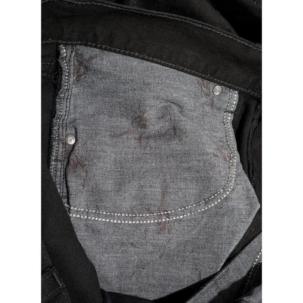 True Religion vintagey2k Bobby Jeans Mens 40 Black Straight Leg Denim