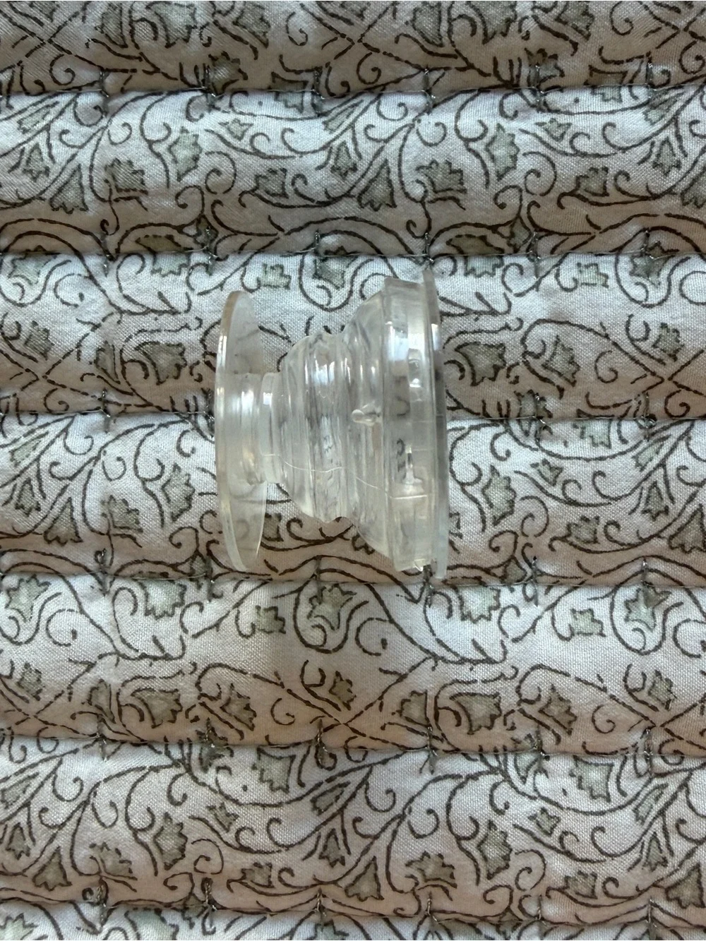 Baby’s breath floral clear popsocket