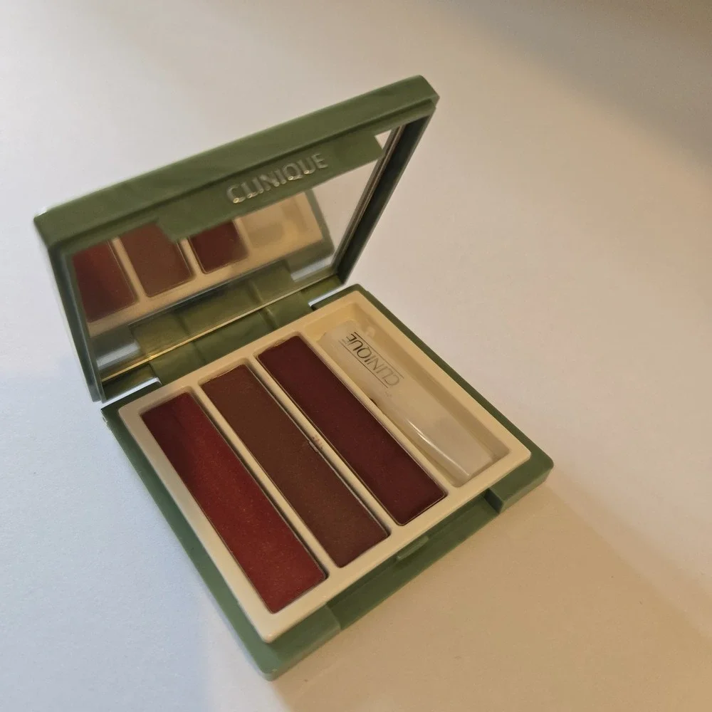 New Clinique Lipstick Palette Rose‎ Spectrum Bamboo Pink Blushing Coral RARE HTF