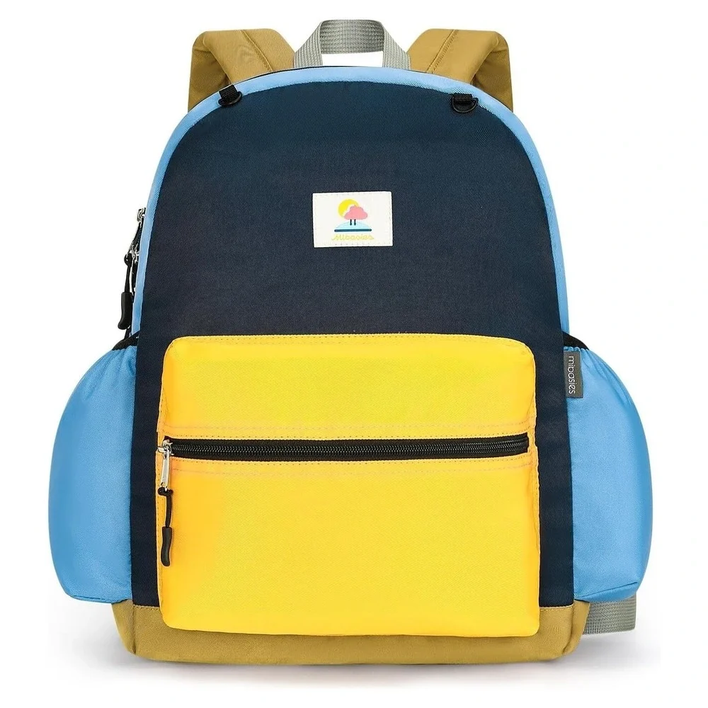 mibasies Kids Backpack for Boys 4-6 – Lightweight School Bag, Durable & Stylish