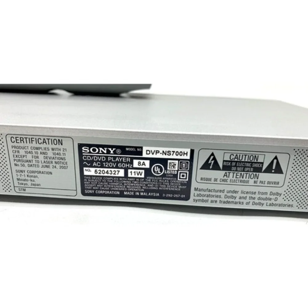Sony dvd player