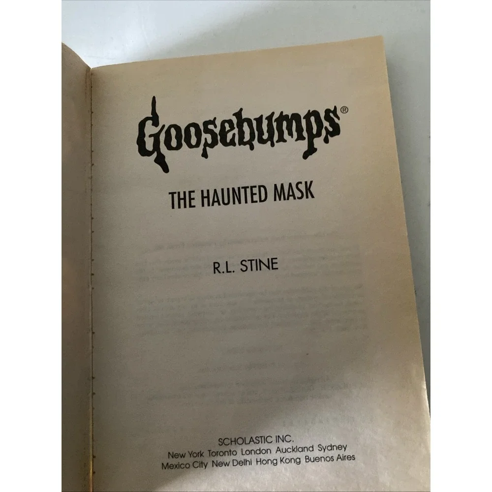 N/A vintage goosebumps