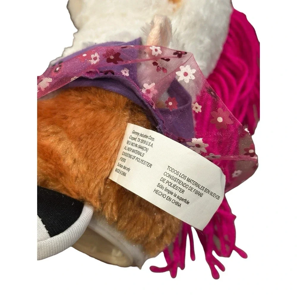 RARE Gemmy Singing Hamster Girl Call‎ Me Maybe Plush Song READ