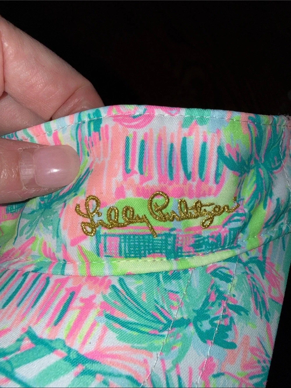 Lilly Pulitzer it’s iconic visor