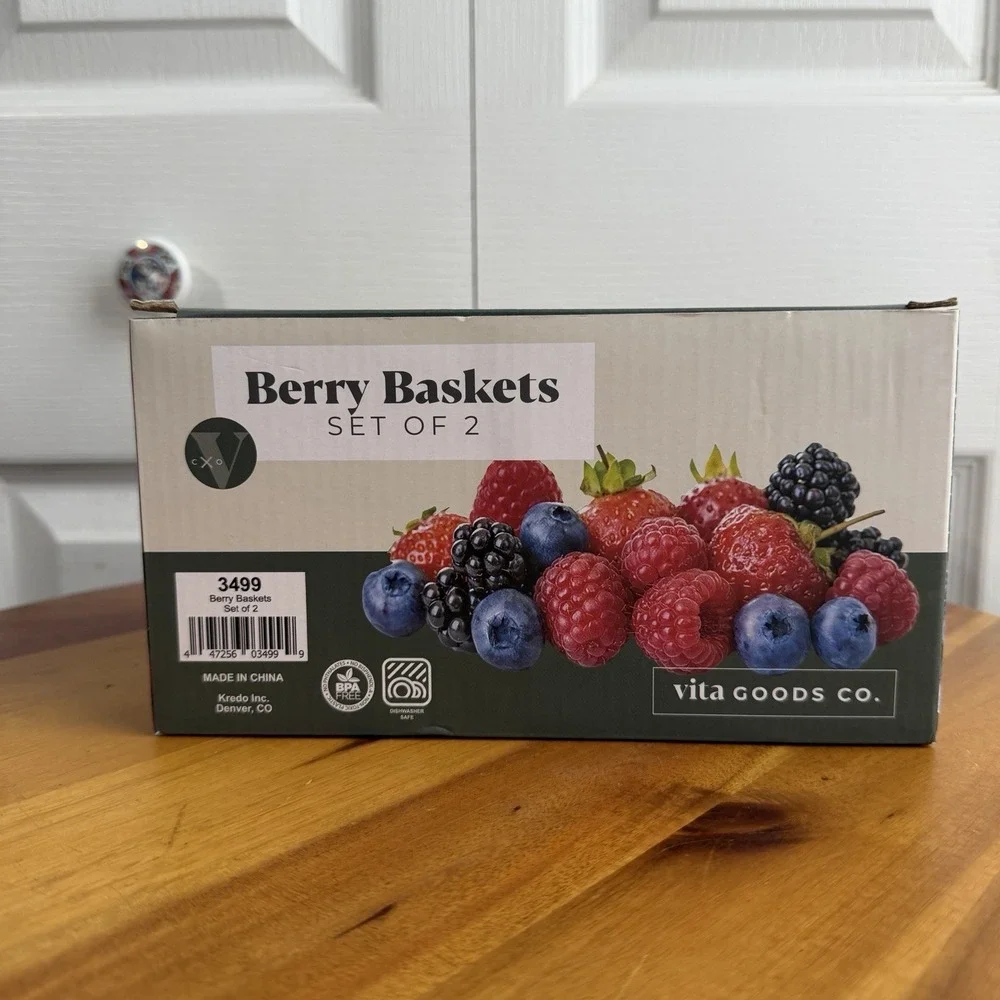 Vita Goods Co berry baskets set