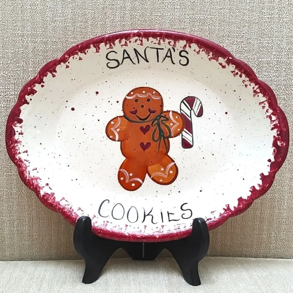 Vintage santa cookies