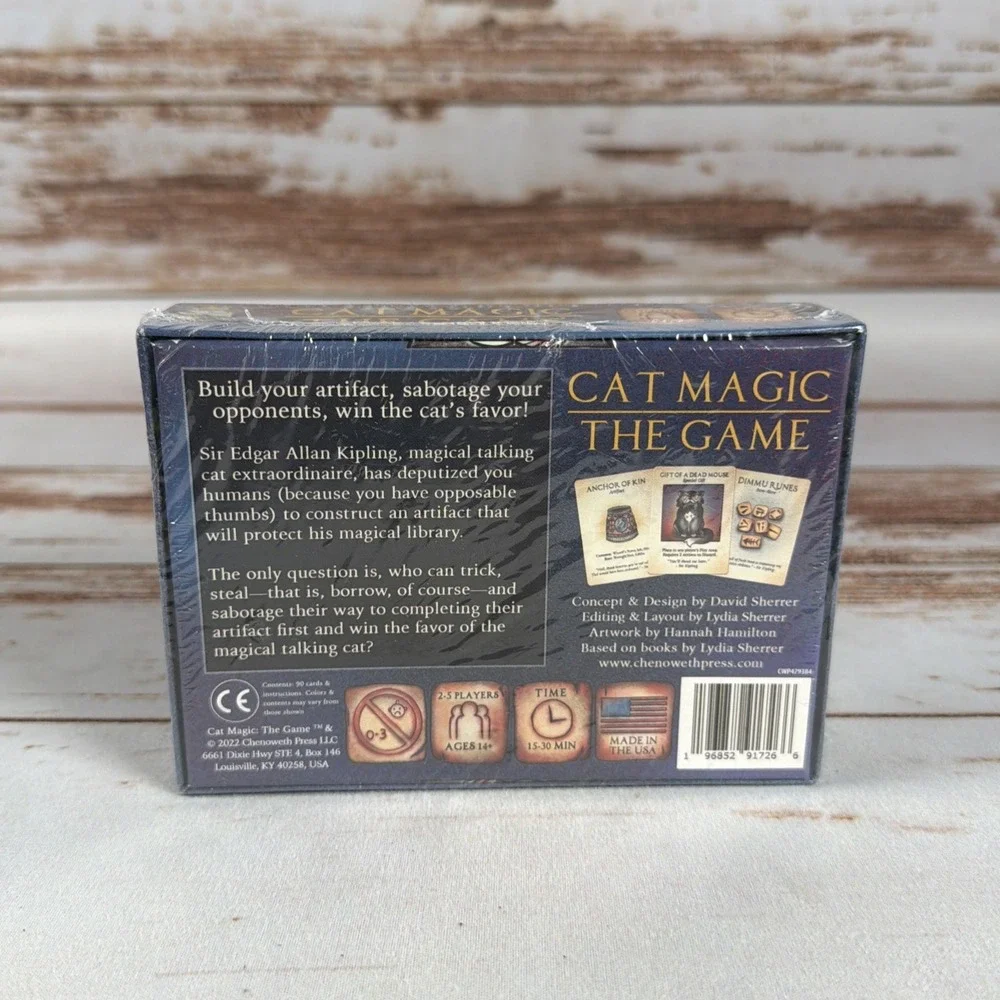 Cat Magic The Game Card Game 2022 Chenoweth Press Sealed