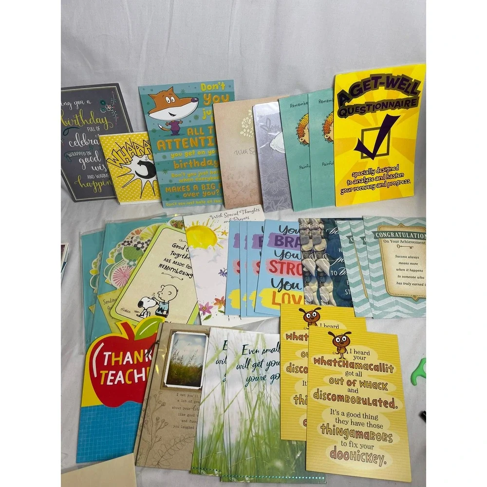 Bulk Greeting‎ Card Lot Rosh Hashanah Passover Mazel Tov Birthday Wedding 50+pc