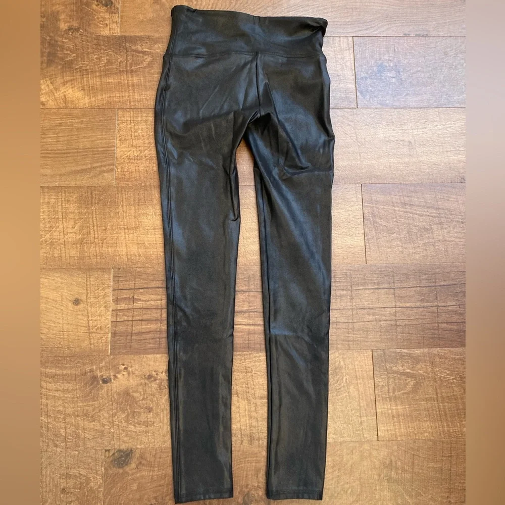 SPANX black faux