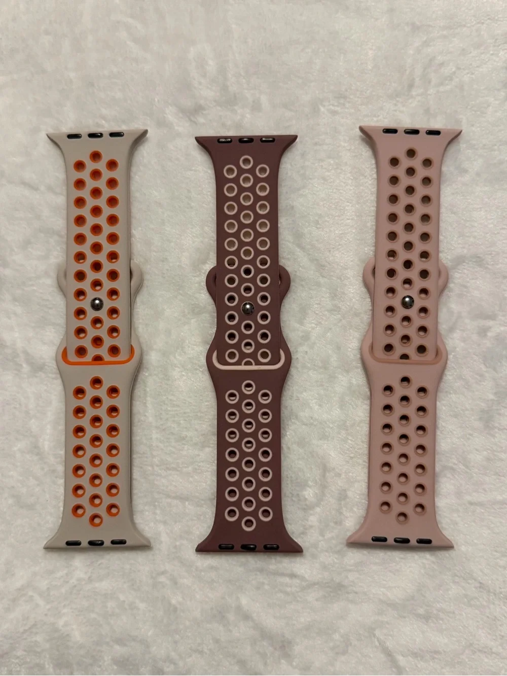 3 Pack Sport Bands Compatible with Apple Watch
