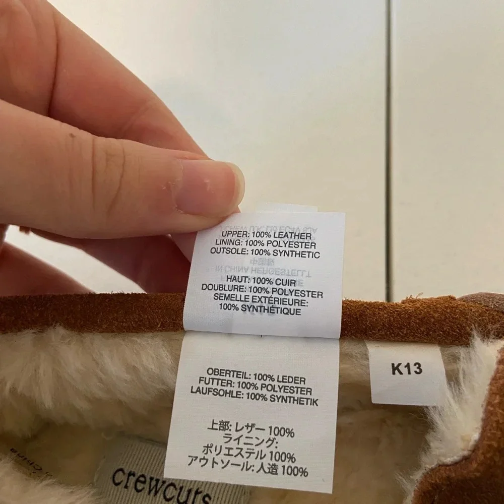 Crewcuts kid’s sherpa