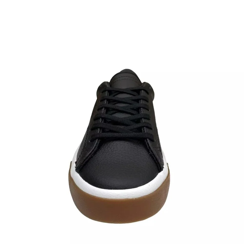New Balance CT210 V1 Youth Boys Leather Sneaker Size 4.5 Black/White Skate Shoes