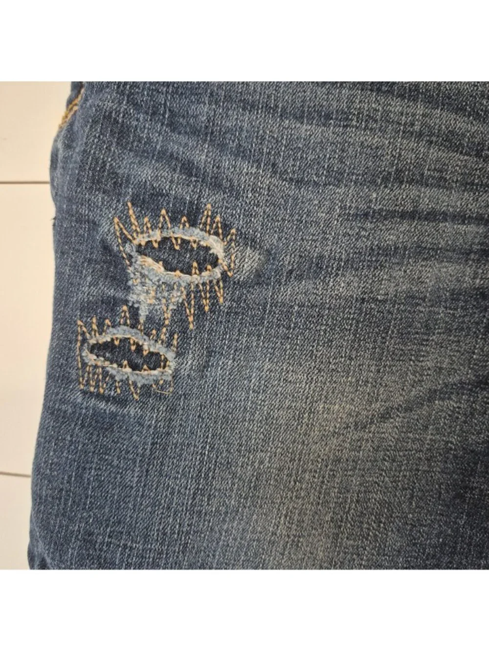 Justice trendy distressed