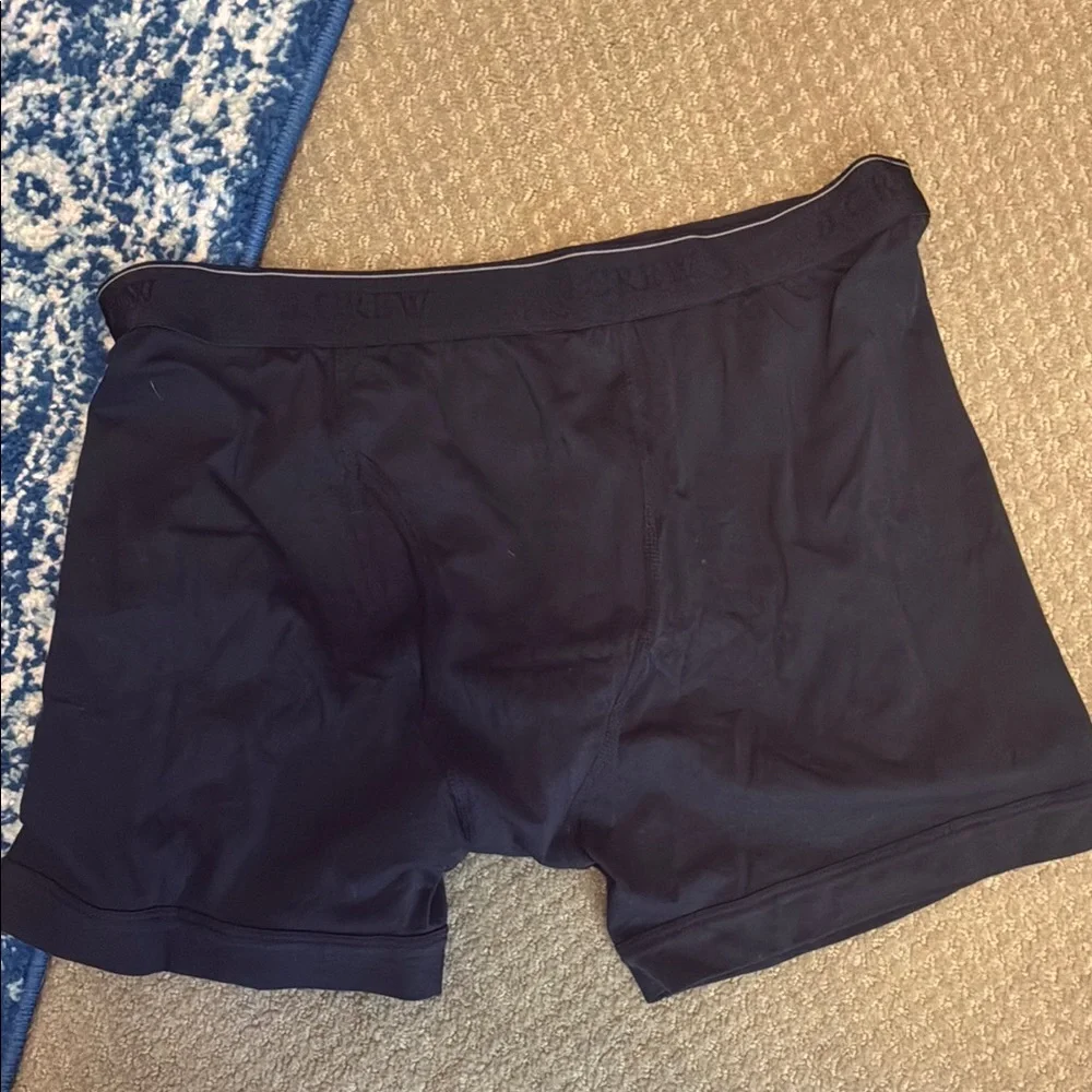 NWOT J.CREW Men's Black Boxer Briefs