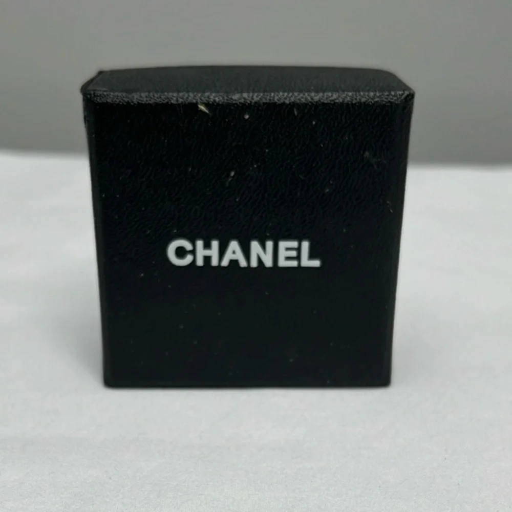 Chanel Lucite Signate Ring