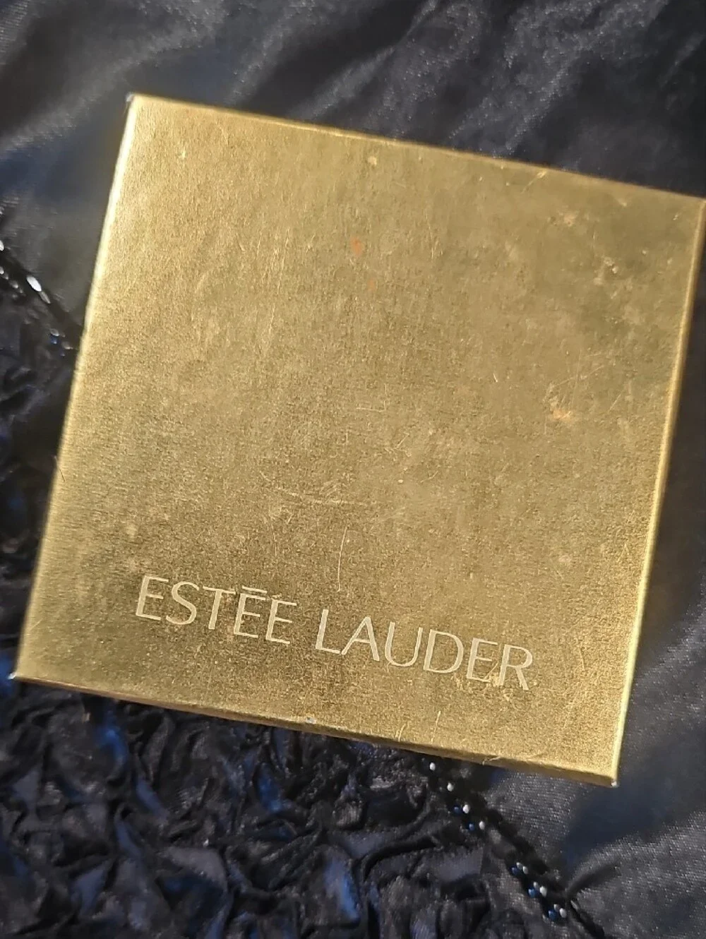 Estee Lauder Gold Aries Compact Case