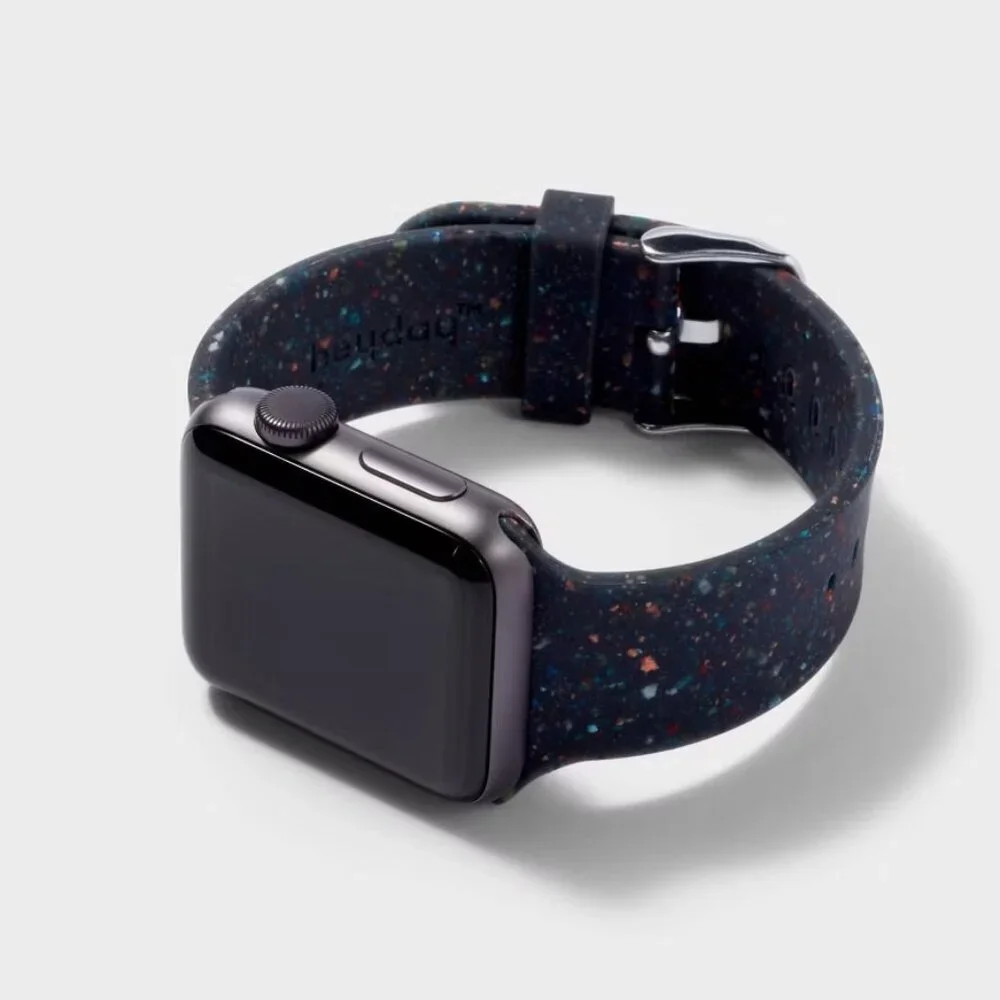 Apple Watch Silicone Band 38/40/41mm - heyday Black Speckle