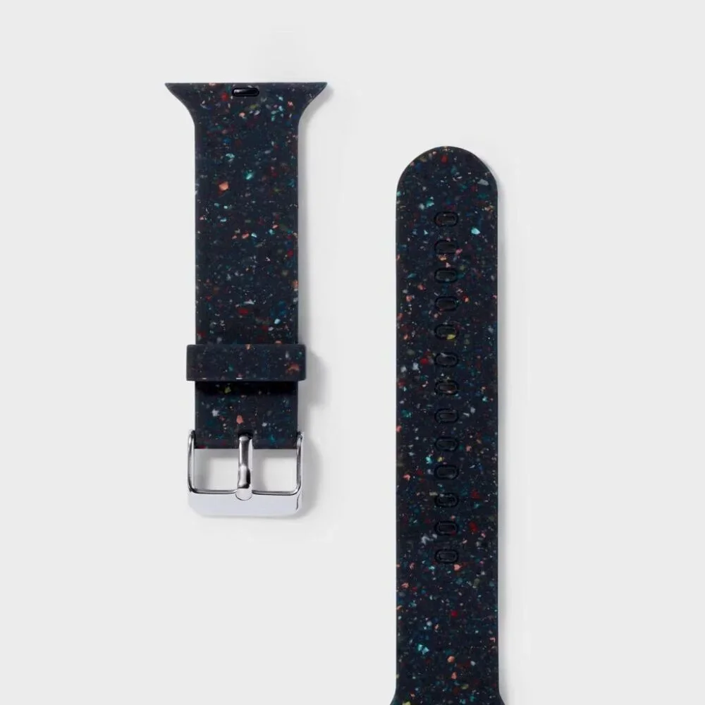 Apple Watch Silicone Band 38/40/41mm - heyday Black Speckle