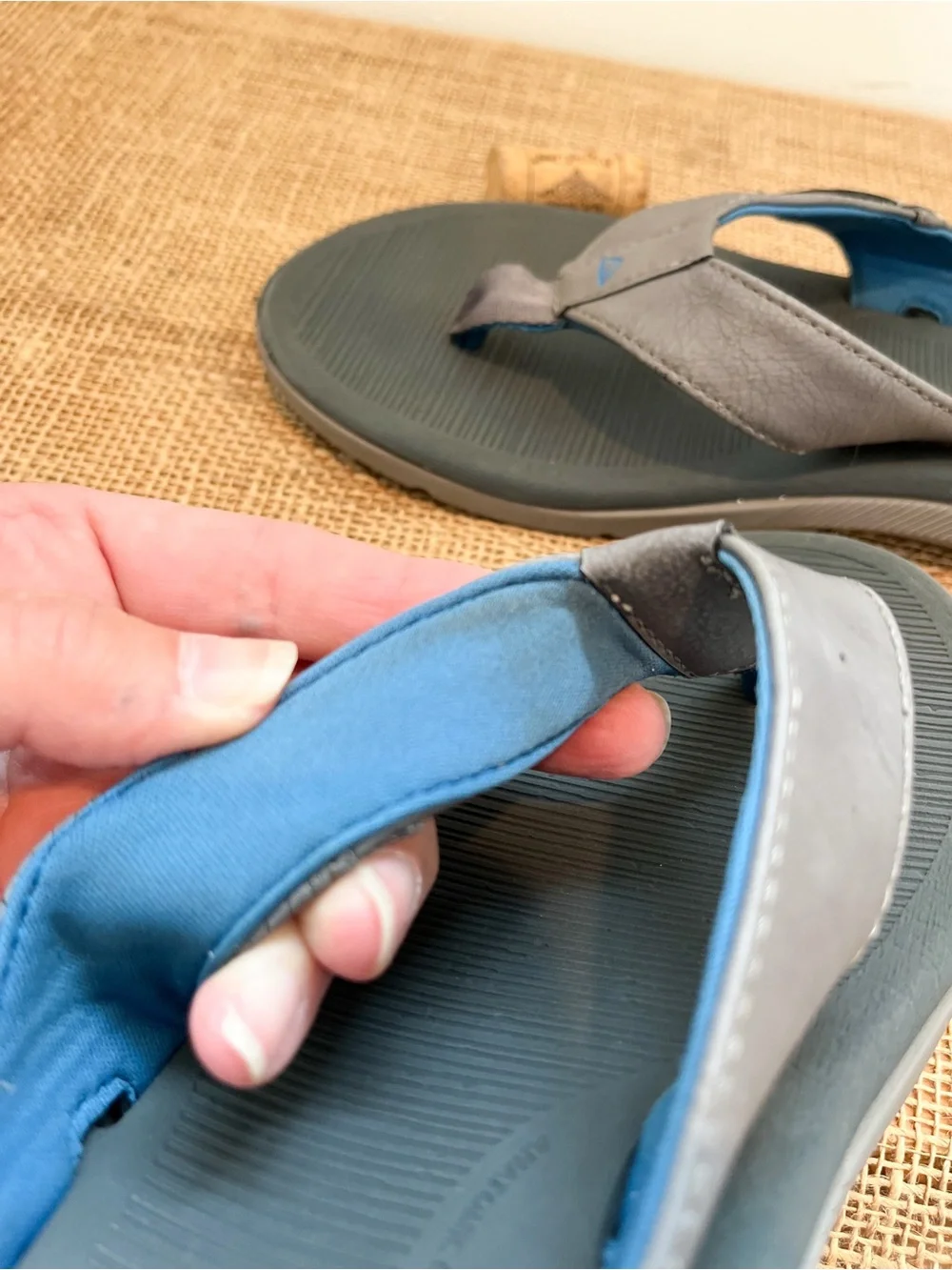 Reef gray thong