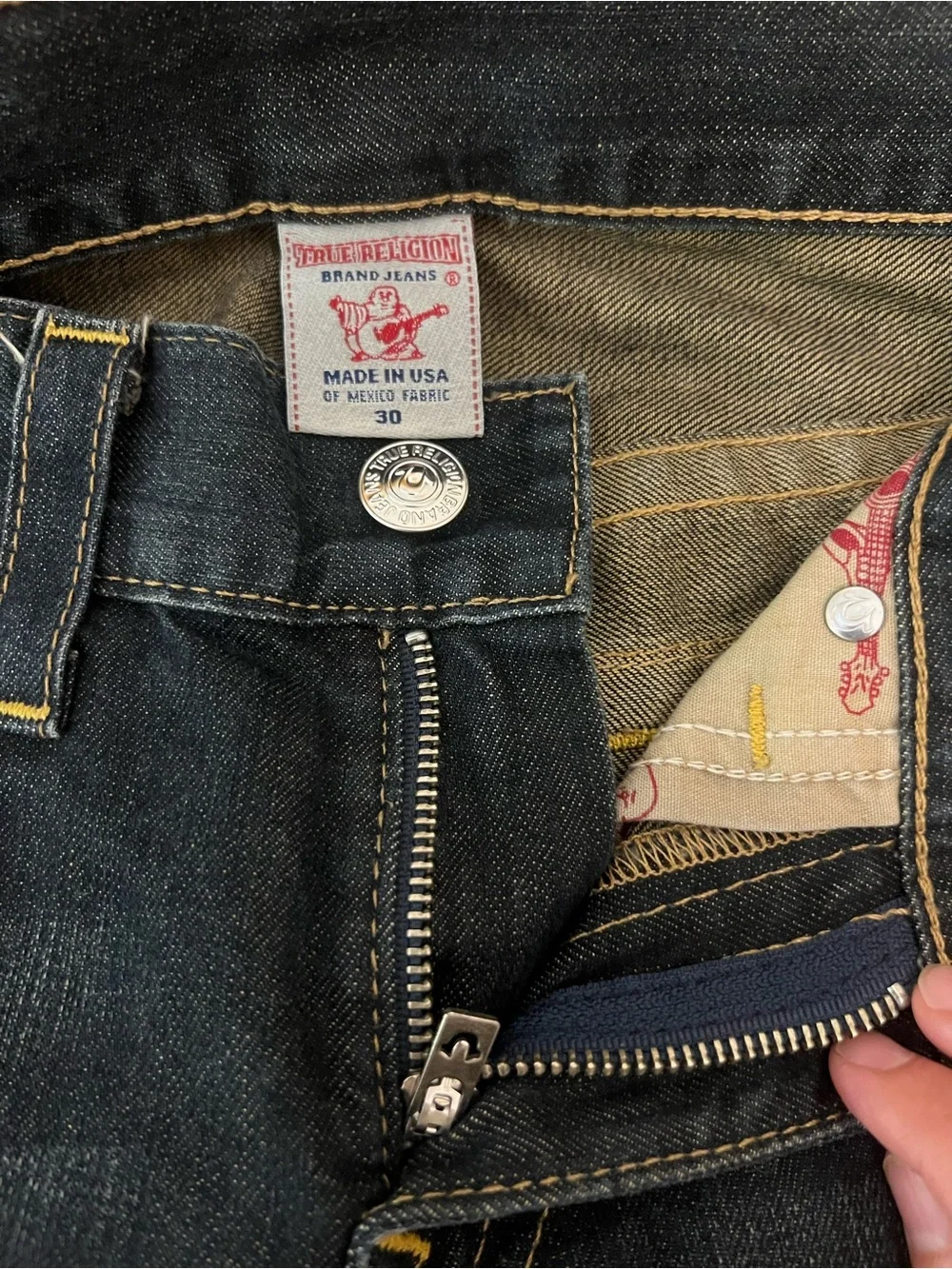 True Religion section straight