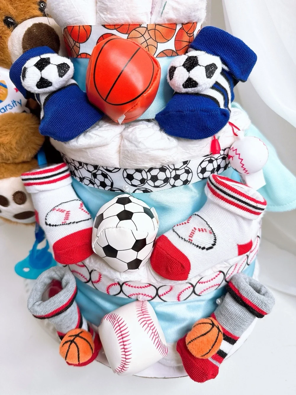 Handmade cake holder pacifier