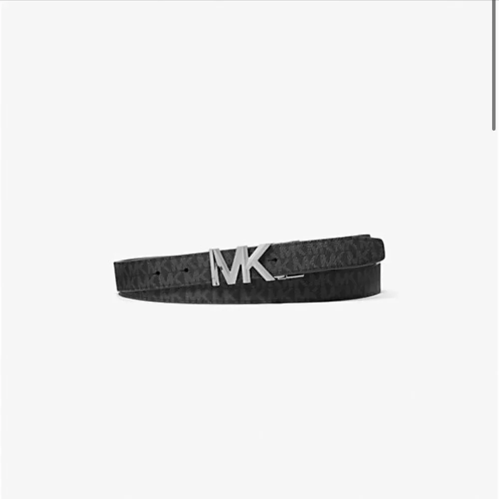 Michael Kors Reversible Signature Logo and Leather Belt NWOT